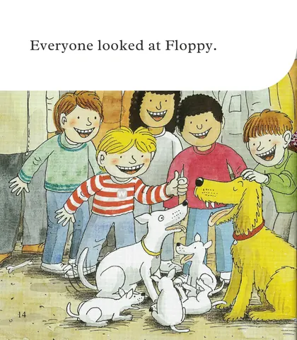 Floppy the Hero 한 쪽